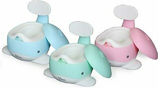 Tinnies BP033 Baby Baby Whale Potty-Cyan Blue, Green, Pink