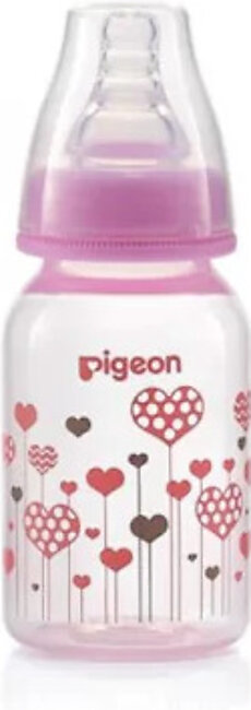 Pigeon A79226 Flexible Feeder Clear RPP 120 Ml Pink