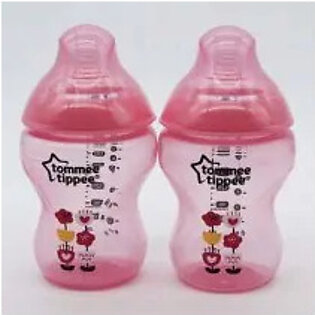 Tommee Tippee 422581 TINTED Bottle 260ML/9OZ – PINK 2PK