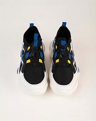 Men Trainers Jogger in Blue Color
Care Instructions:

Machine or hand-wash up to 30°C/86F
Gentle cycle
Do not dry in direct sunlight
Do not bleach
Do not iron directly on prints/embroidery