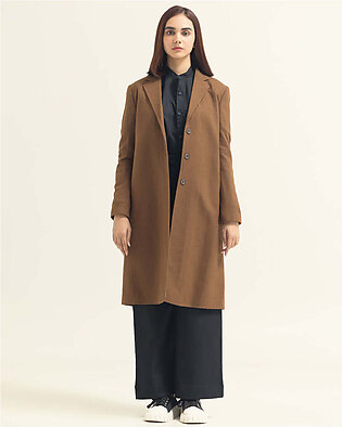 Brown long coat with front buttons
Fabric: 
Care Instructions:

Machine or hand-wash up to 30°C/86F
Gentle cycle
Do not dry in direct sunlight
Do not bleach
Do not iron directly on prints/embroidery