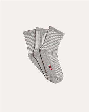Socks for Men in Grey Color
Fabric: Lycra Jersey
Care Instructions:

Machine or hand-wash up to 30°C/86F
Gentle cycle
Do not dry in direct sunlight
Do not bleach
Do not iron directly on prints/embroidery