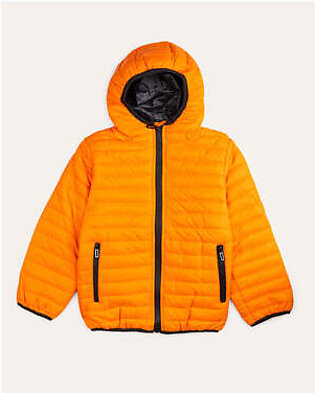 Product Title: ORANGE COLOR Jacket
MATERIAL & CARE:

Machine or handwash upto 30°C/86F
Gentle cycle
Do not dry in direct sunlight
Do not bleach
Do not iron directly on prints/embroidery