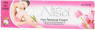 Nisa Hair Removal Cream Rose 50ml