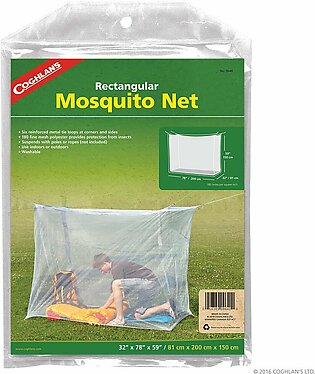 Mosquito Net Sgl White