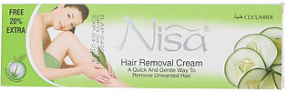 Nisa Hair Removal Cream Cucumber 50ml