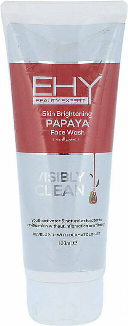 EHY Beauty Expert Skin Brightening Papaya Face Wash 100ml