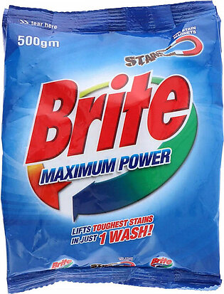 Brite Maximum Power Washing Powder 500g