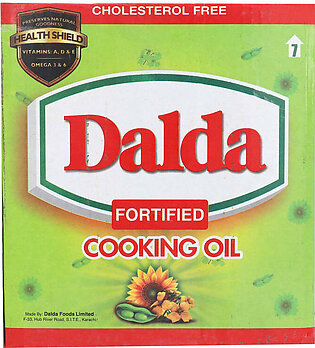 Dalda Fortfied Cooking Oil 5 X 1 Litre Poly Bags