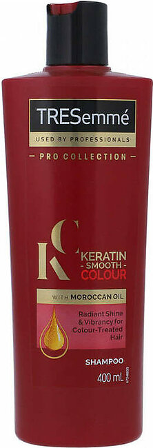 Tresemme Pro Collection Keratin Smooth Color with Moroccan Oil Shampoo 400ml