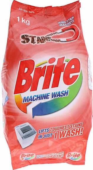 Brite Machine Wash Washing Powder 1kg