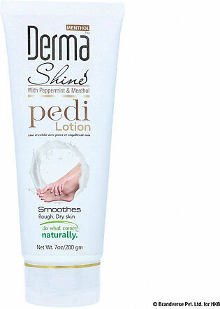 Derma Shine Pedi Lotion with Peppermint & Menthol 200g