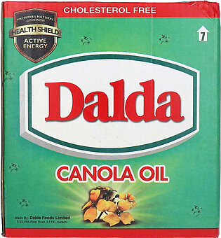 Dalda Fortified Canola Oil Cholesterol Free1 Litre x 5