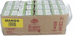 Shezan Happy Farms Mango Juice 24 x 200ml