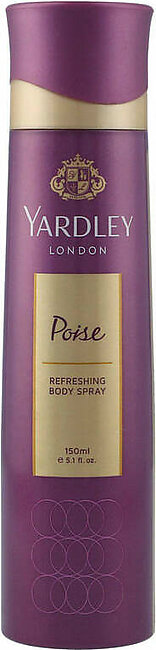 Yardley London Refreshing Body Spray Poise 150ml