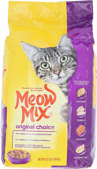 Meow Mix Cat Food Original Choice 2.86Kg