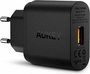 Aukey 18W USB Wall Charger with Quick Charge 3.0 With 1M Micro Usb Cable
