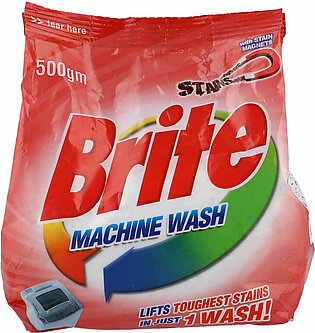 Brite Machine Wash Washing Powder 500g