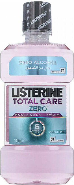 Listerine Total Care Zero Mouth Wash 500ml