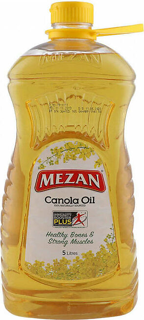 Mezan Canola Oil 5ltr Bottle