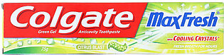 Colgate Max Fresh Green Gel Anti Cavity Toothpaste 75g