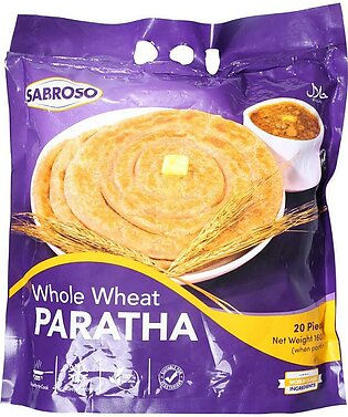 Sabroso Whole Wheat Paratha 20Pcs