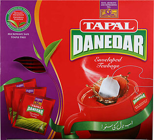 Tapal Danedar Enveloped Tea Bags 100 Enveloped Tea Bags