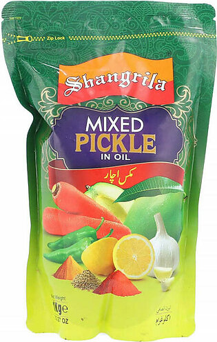 Shangrila Mixed Pickle In Oil Plastic Pouch 1kg