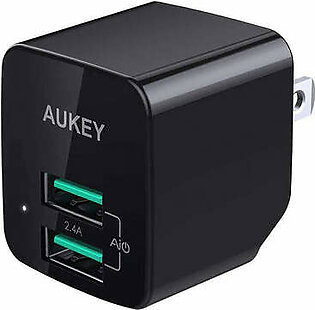 Aukey Mini Dual Port Wall Charger