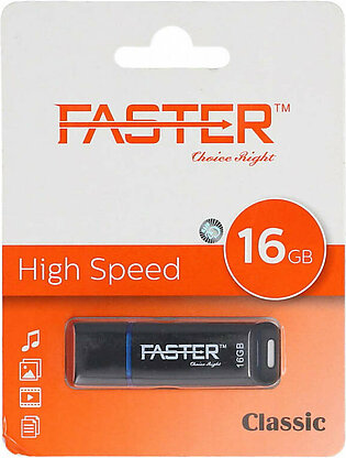 Faster USB 16GB Classic FU-217 Black