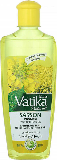 Vatika Sarson (Mustard) Enrished Hair Oil 200ml