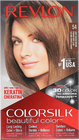 Revlon Light Golden Brown Color Silk Hair Color