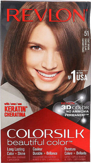 Revlon Light Brown Color Silk Hair Color
