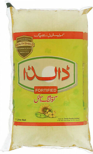 Dalda Fortified Cooking Oil 1 Litre Pouch