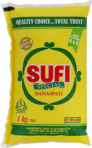 Sufi Special Banaspati 1kg Pouch