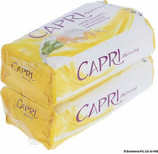 Capri Moisturising Honey & Milk Protein Soap Bar 165gX2