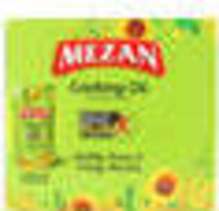 Mezan 100 percent Naturally Sourced Cooking Oil 1 Litre x 5 Doy Pouches