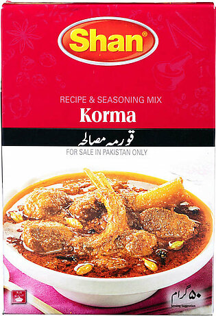 Shan Recipe & Seasoning Mix Korma 50g