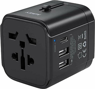 Aukey Universal Travel Adapter With USB-C and USB-A Ports
