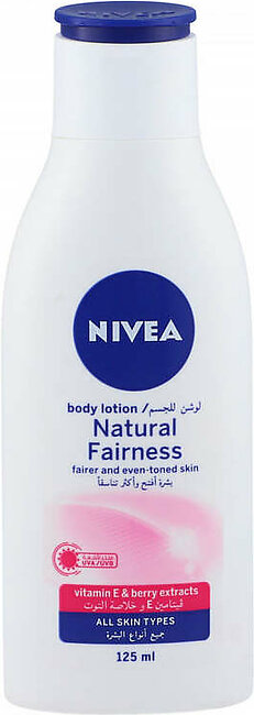 Nivea Body Lotion Natural Fairness 125ml
