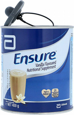 Abbott Ensure Vanilla Flavored Nutritional Suppliment 400g