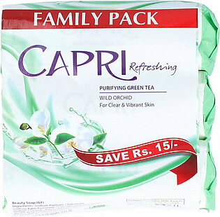 Capri Refreshing Wild Orchid Bar Soap 140g x 3