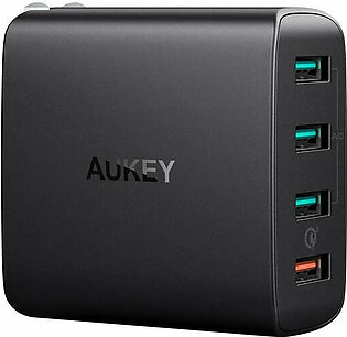 Aukey Amp 4-Port Wall Charger with Quick Charge 3.0