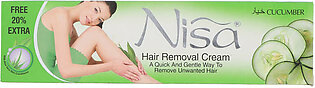 Nisa Hair Removal Cream Cucumber 100ml