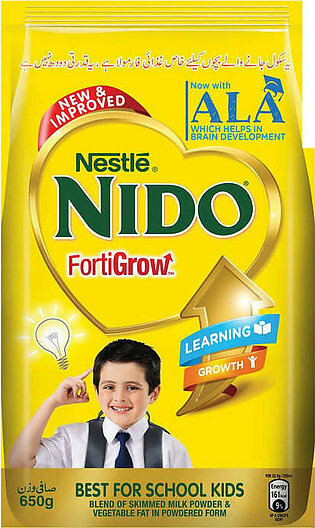 Nido Fortigrow  Milk Powder 650gm