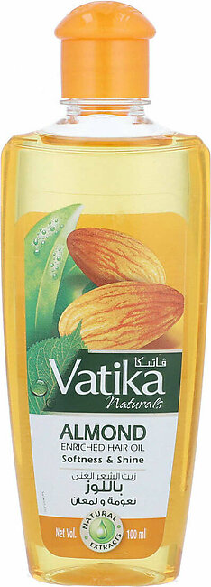 Vatika Naturals Almond Enriched Hair Oil 100ml