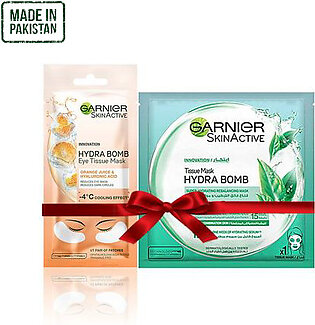 Garnier Skin Active Hydra Bomb Tissue Mask - Eye mask + Green Tea