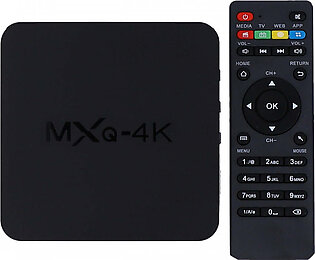 Tv Box 4k Ultra HD H.265 HEVC Android Tv Box Black