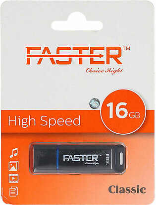 Faster USB 16GB Classic FU-217 Black