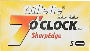 Gillette 7'o Clock Sharp Edge 5 Blades